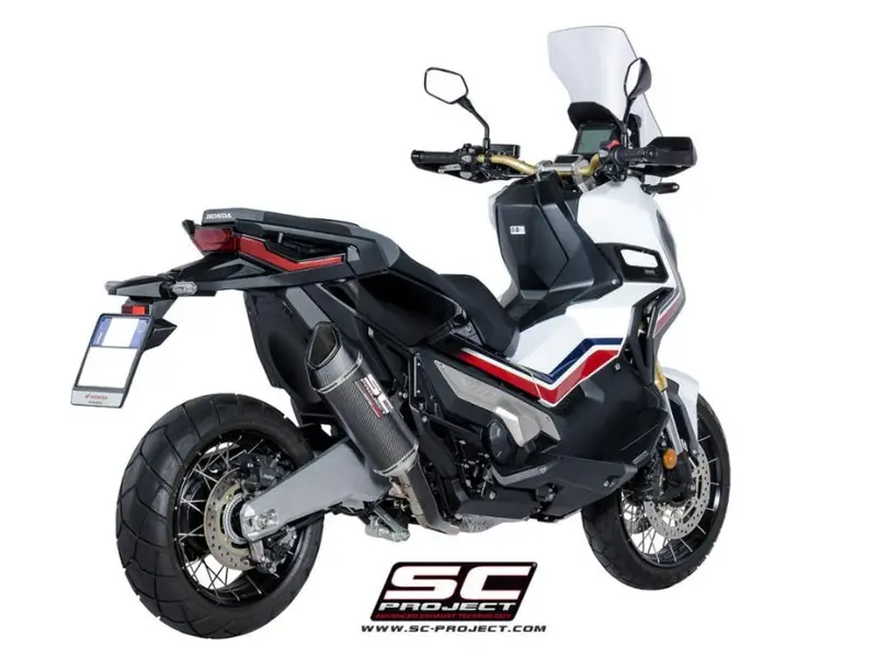 Honda X-Adv 750 - 2017 - 2020 – Sc-Project Sc1-R Carbon Fibre Exhaust 1