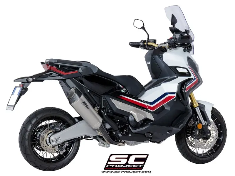 Honda X-Adv 750 - 2017 - 2020 – Sc-Project Sc1-R Titanium Exhaust 1