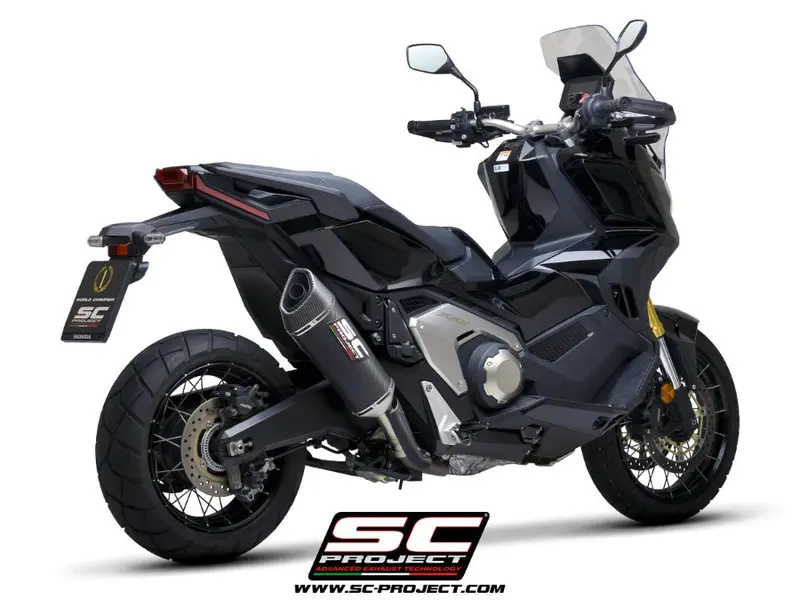 Honda X-Adv 750 - 2021 - 2024 – Sc-Project Sc1-R Carbon Fibre Exhaust 1