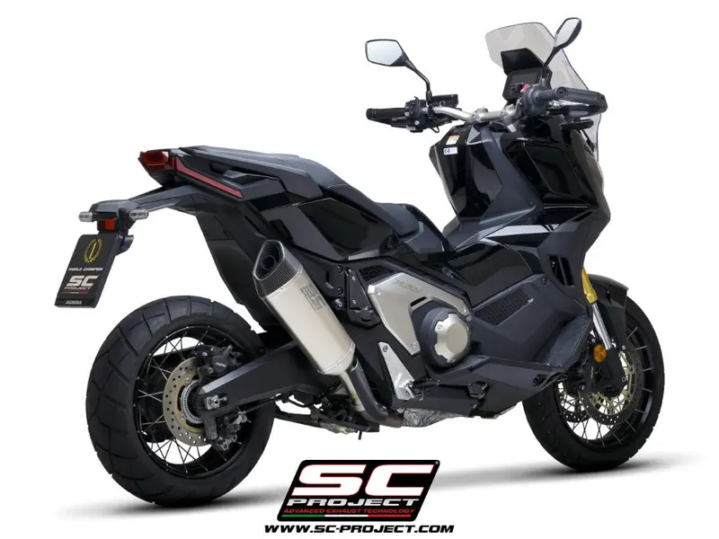 Honda X-Adv 750 - 2021 - 2024 – Sc-Project Sc1-R Titanium Exhaust 1