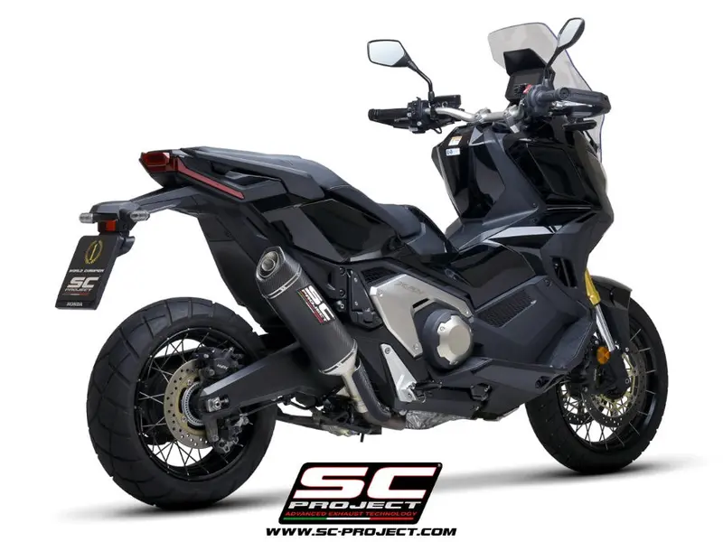 Honda X-Adv 750 - 2021 - 2024 – Sc-Project Sc1-S Carbon Fibre Exhaust 1