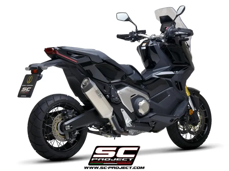 Honda X-Adv 750 - 2021 - 2024 – Sc-Project Sc1-S Titanium Exhaust 1
