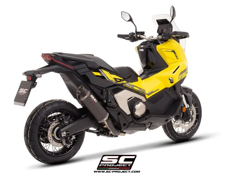 Honda X-Adv 750 - 2025 – Sc-Project Oval Carbon Fibre Exhaust 1