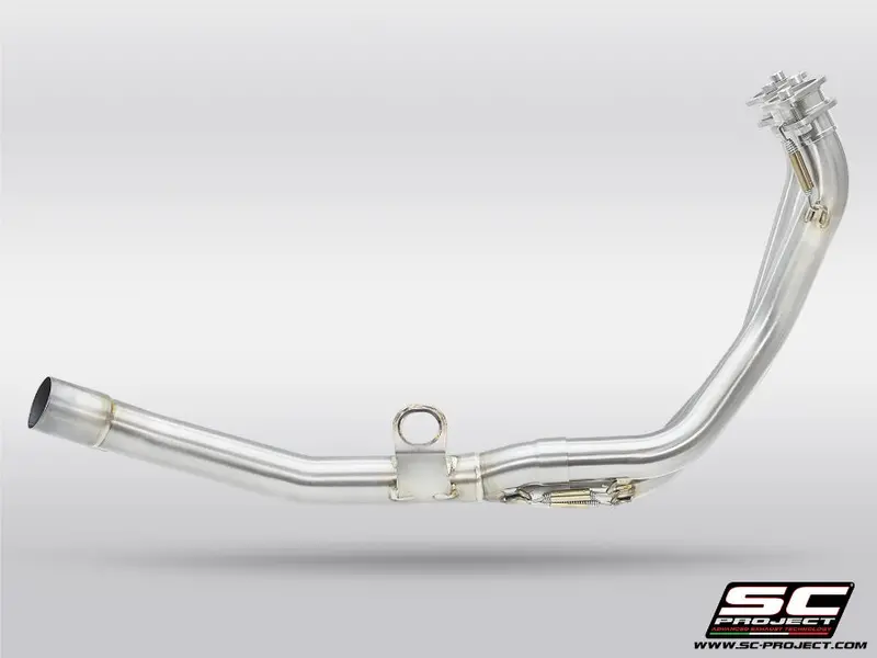 Honda Xl750 Transalp - 2023 - 2024 – Sc-Project 2-1 Stainless Steel Headers, Compatible With Specific Sc-Project Range And Oem Exhaust 1