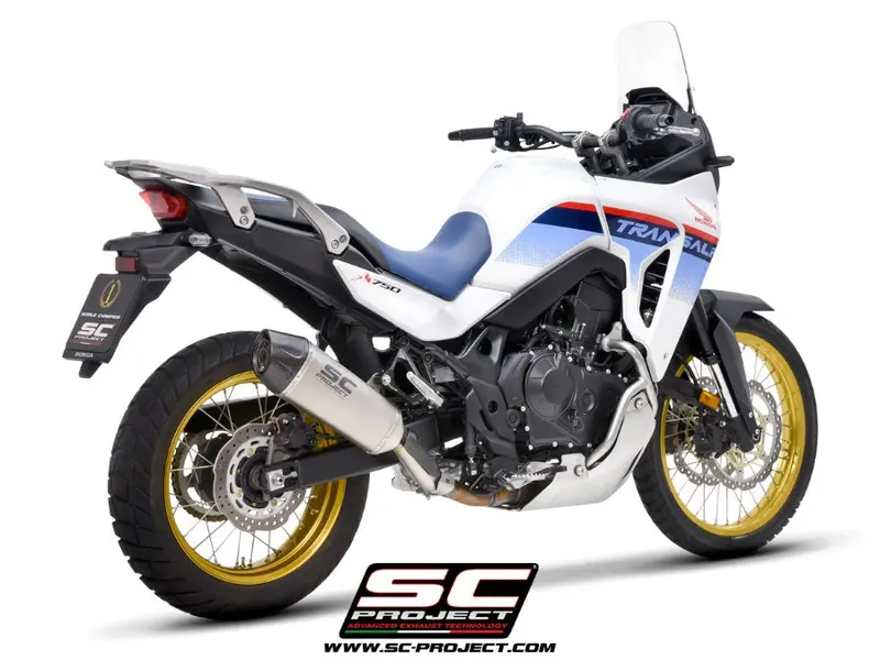Honda Xl750 Transalp - 2023 - 2024 – Sc-Project X-Plorer Ii Titanium Exhaust 1