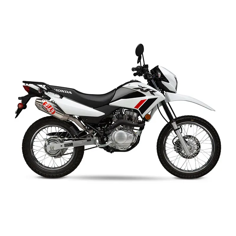 Honda Xr150l - (2023-2023) Yoshimura  Rs-2 Enduro Slip-On - Stainless Header Aluminium Silencer Stainless End Cap - Sa-02-K Spark Arrestor Included 1