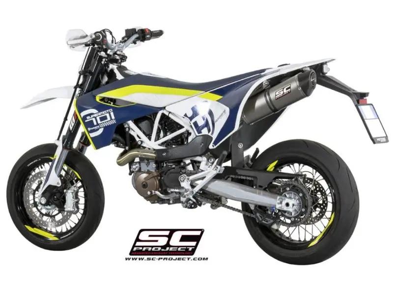 Husqvarna 701 - 2016 - 2020 – Sc-Project Oval Titanium Exhaust 1