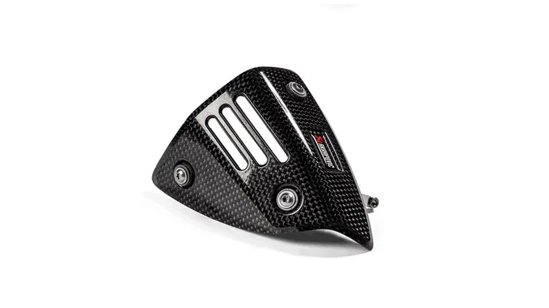 Italjet Dragster 300 - (2024-2026) Akrapovic Optional Carbon Heat Shield 1