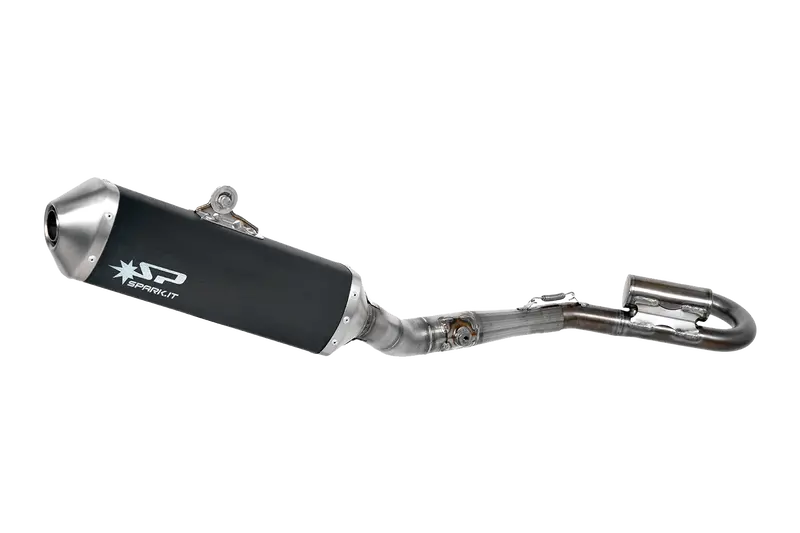 Kawasaki Kawasaki Kx-F 250 - 2012 - Full System Off Road: Stainless Steel Collector With Lateral Silencer 1