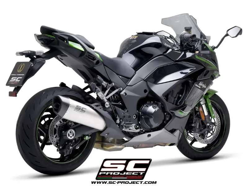 Kawasaki Ninja 1000 Sx - 2021 - 2024 – Sc-Project Sc1-R Titanium Exhaust 1