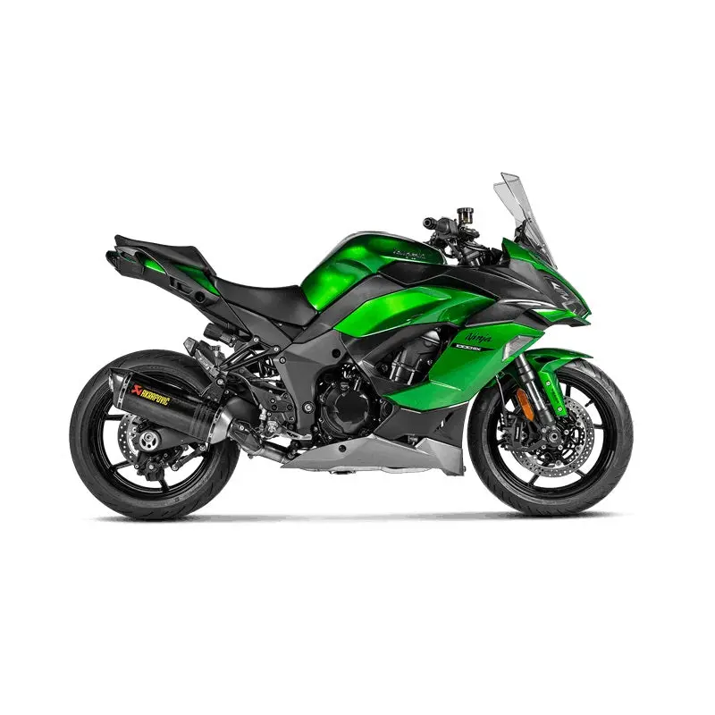 Kawasaki Ninja 1100 Sx / Se - (2025-2026) Akrapovic Optional Carbon Fibre Heat Shields With Fitting Assembly 2