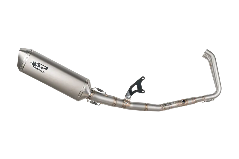 Kawasaki Ninja 400 - 2018 - 2022 - Racing Full System Stainless Steel Headers With Force Silencer 1