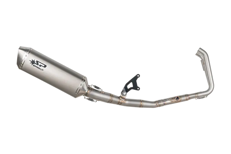 Kawasaki Ninja 400 - 2018 - 2022 - Racing Full System Wssp: Titanium Collector + Force Silencer 1