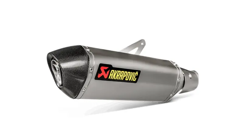 Kawasaki Ninja 400 - (2018-2023) Akrapovic Titanium Silencer Slip-On Kit - Hexagonal - Road Legal 1