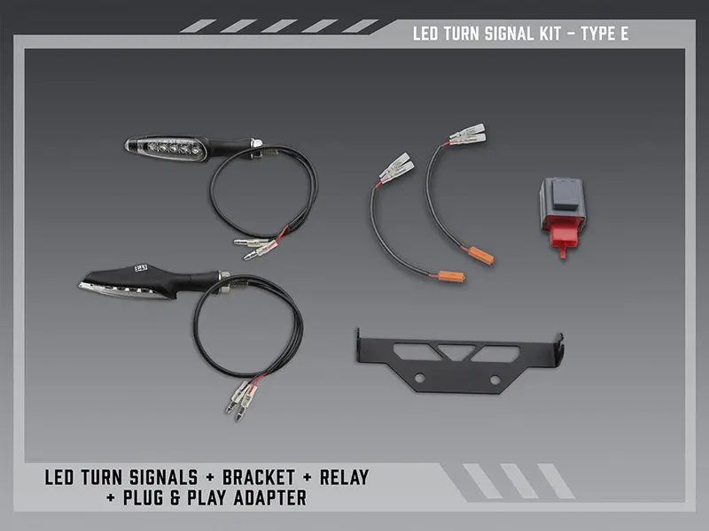 Kawasaki Ninja 500 - (2024-2026) Yoshimura Led Indicator Kit For V2 Tail Tidy 1