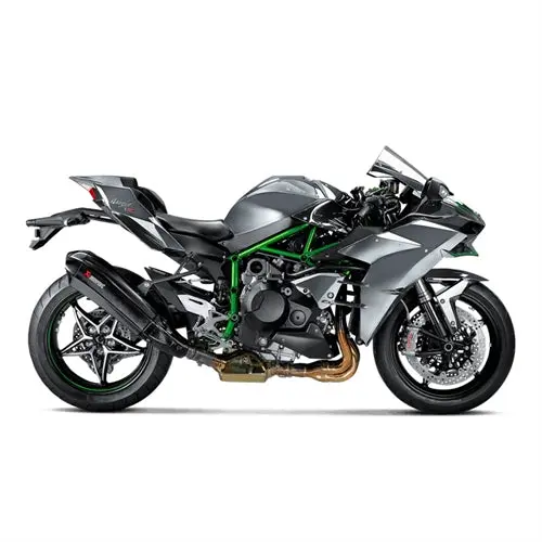 Kawasaki Ninja H2 (1000Cc) - (2015-2020) Akrapovic Carbon Silencer Slip-On Kit 2