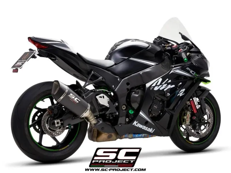 Kawasaki Ninja Zx-10R - Rr - 2016 - 2020 – Sc-Project Sc1-R Carbon Fibre Exhaust 1