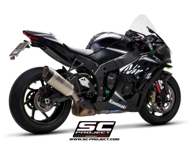 Kawasaki Ninja Zx-10R - Rr - 2016 - 2020 – Sc-Project Sc1-R Titanium Exhaust 1