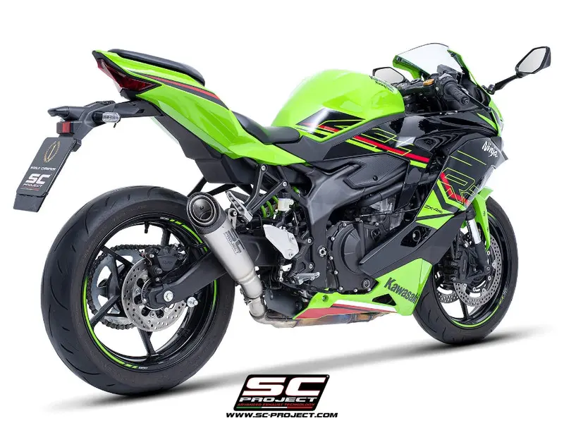 Kawasaki Ninja Zx-4R - Rr - 2024 - 2025 – Sc-Project S1 Titanium Exhaust 1