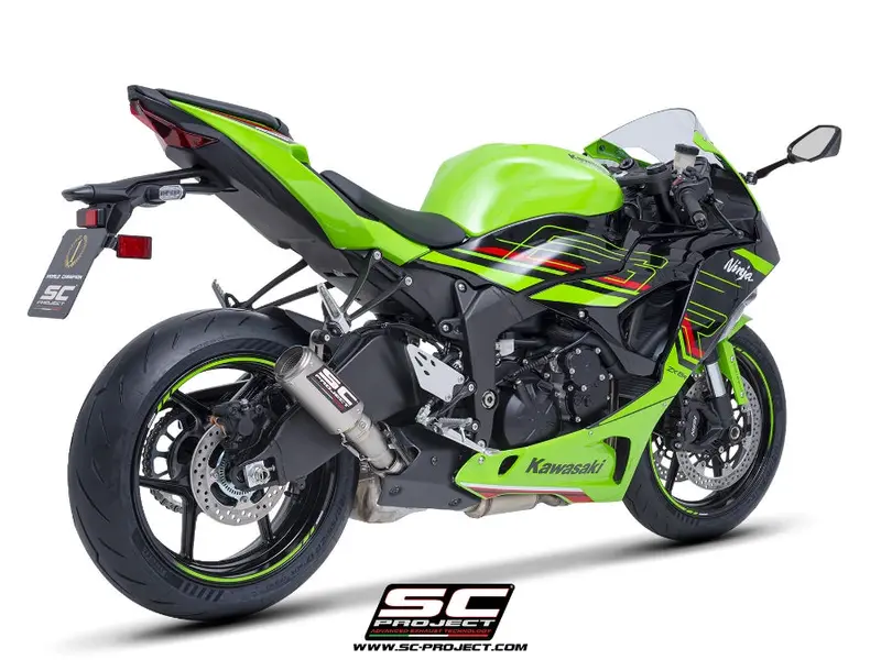Kawasaki Ninja Zx-6R - 2024 - 2025 – Sc-Project Cr-T Titanium Exhaust 1
