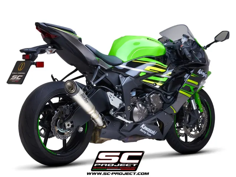 Kawasaki Ninja Zx-6R 636 - 2019 - 2021 – Sc-Project S1 Titanium Exhaust 1