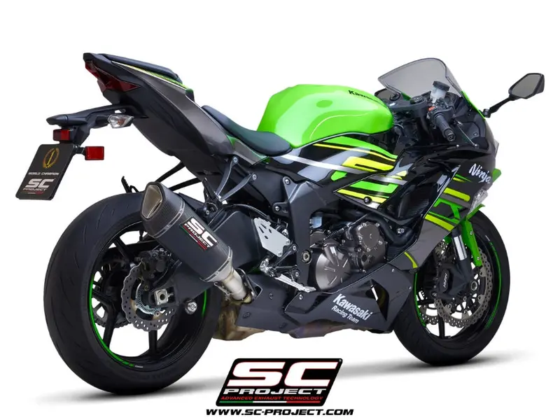 Kawasaki Ninja Zx-6R 636 - 2019 - 2021 – Sc-Project Sc1-R Carbon Fibre Exhaust 1