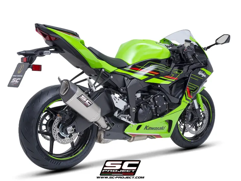Kawasaki Ninja Zx-6R 636 - 2019 - 2021 – Sc-Project Sc1-R Titanium Exhaust 1