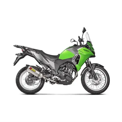 Kawasaki Versys-X 300 - (2017-2022) Akrapovic Titanium Silencer Slip-On Kit - Hexagonal - Road Legal 2