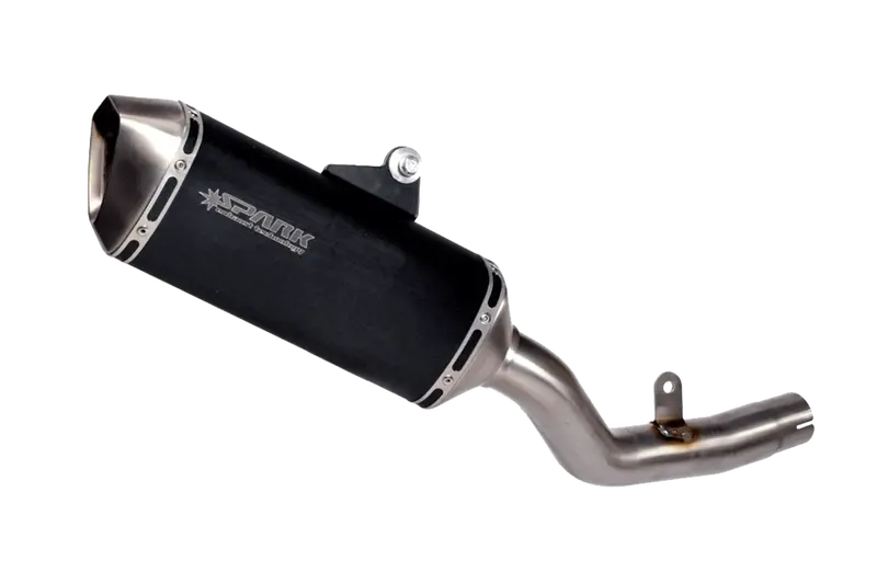 Kawasaki Z 800 - 2013 - 2016 - Force Silencer With Stainless Steel Pipe For Lateral Mounting 1