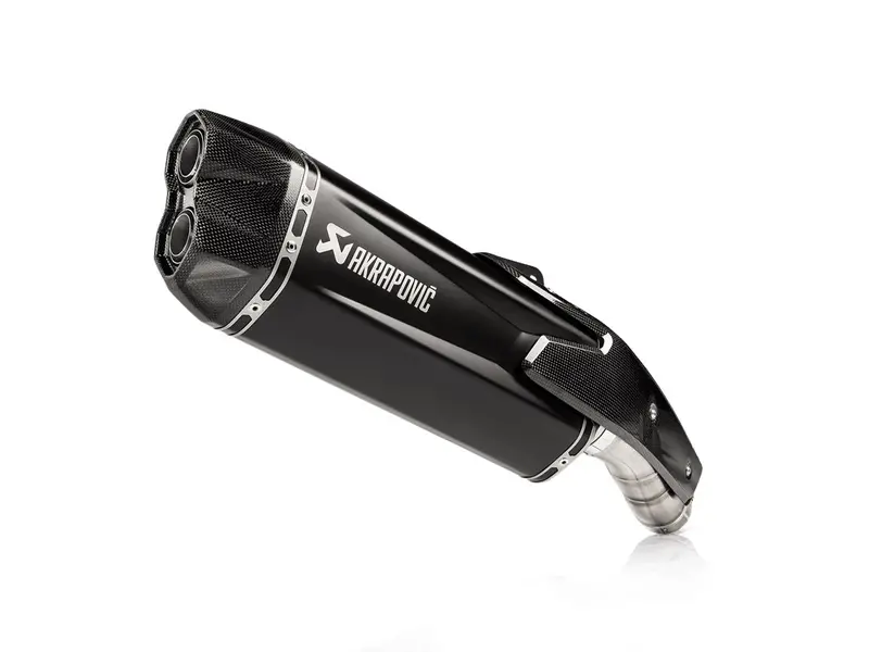 Kawasaki Z H2 (1000Cc) - (2020-2025) Akrapovic Black Titanium Silencer Slip-On Kit  - Road Legal 1