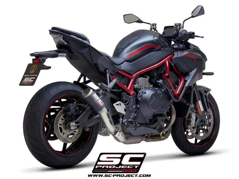 Kawasaki Z H2 - 2020 - 2024 – Sc-Project Cr-T Carbon Fibre Exhaust 1