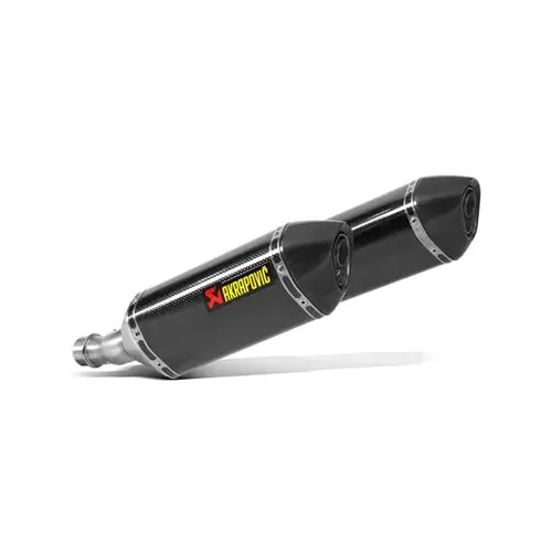 Kawasaki Z1000 - (2014-2022) Akrapovic Carbon Silencer Slip-On Kit - Hexagonal - Road Legal 1