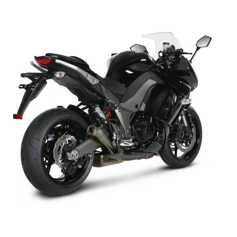 Kawasaki Z1000sx - (2011-2013) Akrapovic Titanium Silencer Slip-On Kit - (Pair) Megaphone Style - Race Removable Baffle 2