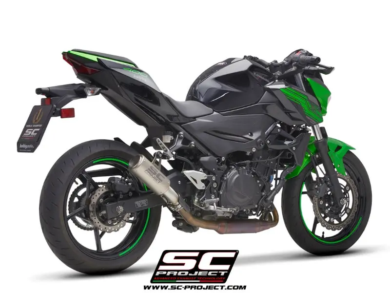 Kawasaki Z400 - 2019 - 2020 – Sc-Project Cr-T Titanium Exhaust 1