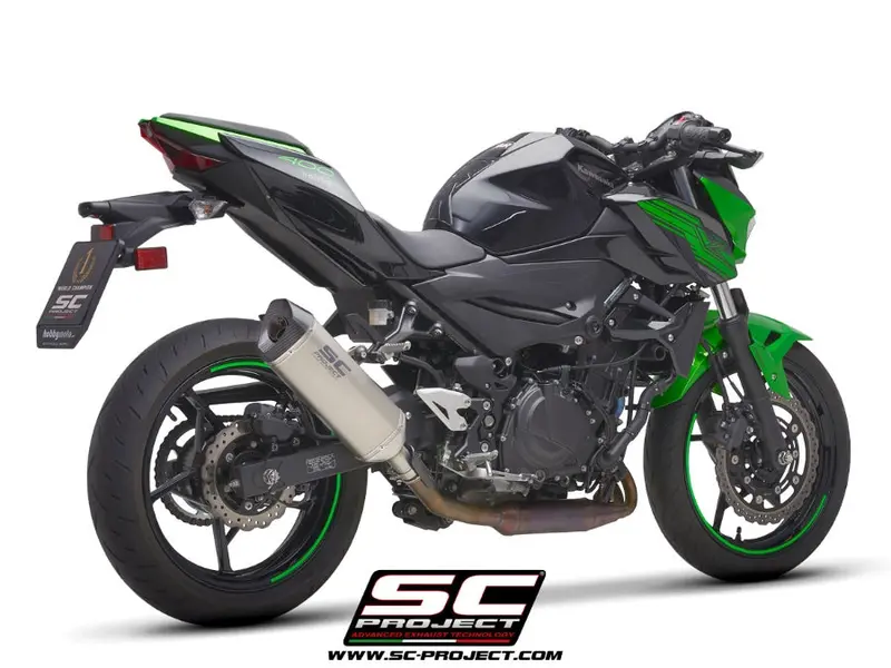 Kawasaki Z400 - 2019 - 2020 – Sc-Project Sc1-M Titanium Exhaust 1
