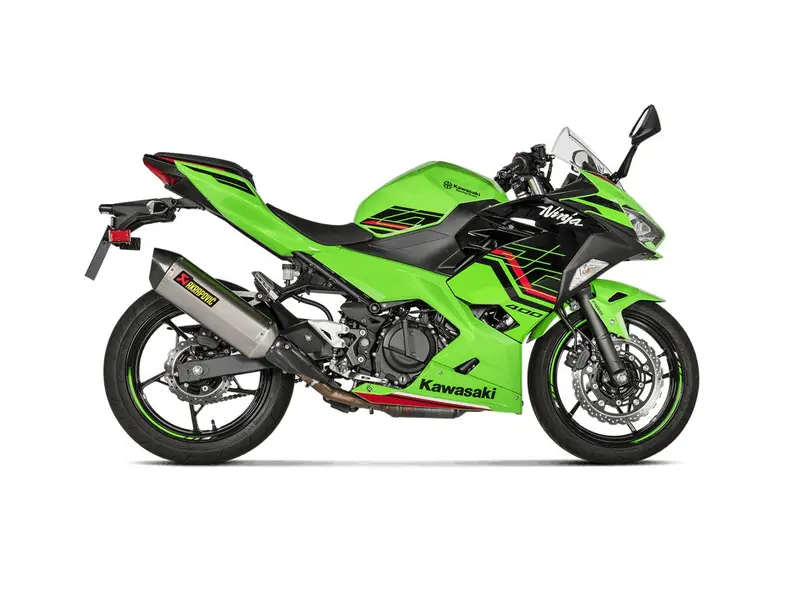 Kawasaki Z400 - (2019-2026) Akrapovic Optional Carbon Heat Shield 2