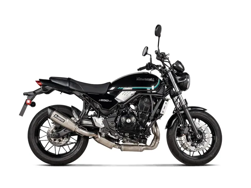 Kawasaki Z650 Rs - (2021-2024) Akrapovic Titanium Silencer Slip-On Kit - Road Legal 2