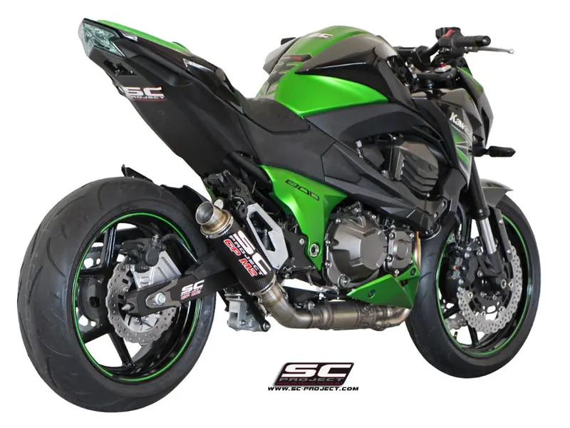 Kawasaki Z800 - 2012 - 2016 – Sc-Project Gp-M2 Carbon Fibre Exhaust 1