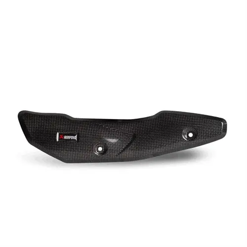 Kawasaki Z900 - (2017-2019) Akrapovic Optional Carbon Fibre Heat Shield (Mounts To Kawasaki Pre-Silencer Box - Can Not Be Used With Akrapovic Optional Header Set) 1