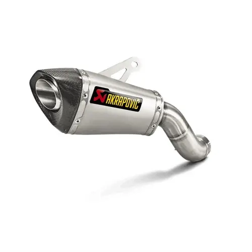 Kawasaki Z900 - (2017-2019) Akrapovic Titanium Silencer Slip-On Kit - Asz Style - Race Optional Baffle Available 1