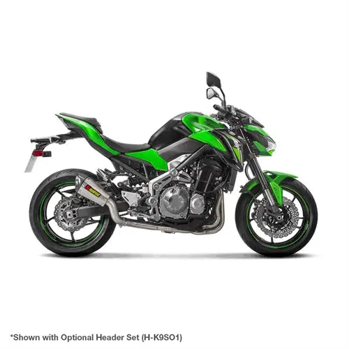 Kawasaki Z900 - (2017-2019) Akrapovic Titanium Silencer Slip-On Kit - Asz Style - Race Optional Baffle Available 2