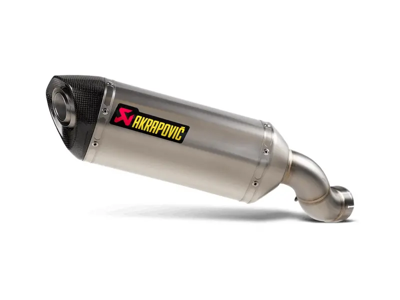 Kawasaki Z900 - (2017-2019) Akrapovic Titanium Silencer Slip-On Kit - Hexagonal - Road Legal 1