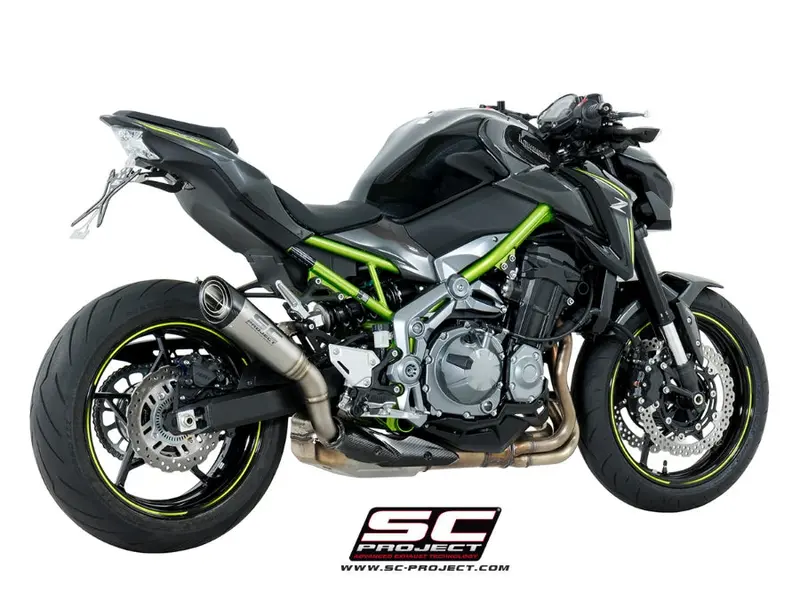 Kawasaki Z900 - 2017 - 2019 – Sc-Project S1 Titanium Exhaust 1