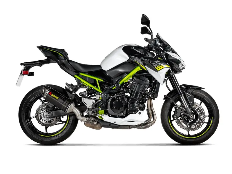 Kawasaki Z900 - (2018-2019) Akrapovic Carbon Silencer Slip-On Kit - Hexagonal - Road Legal - A2 Models Only 2