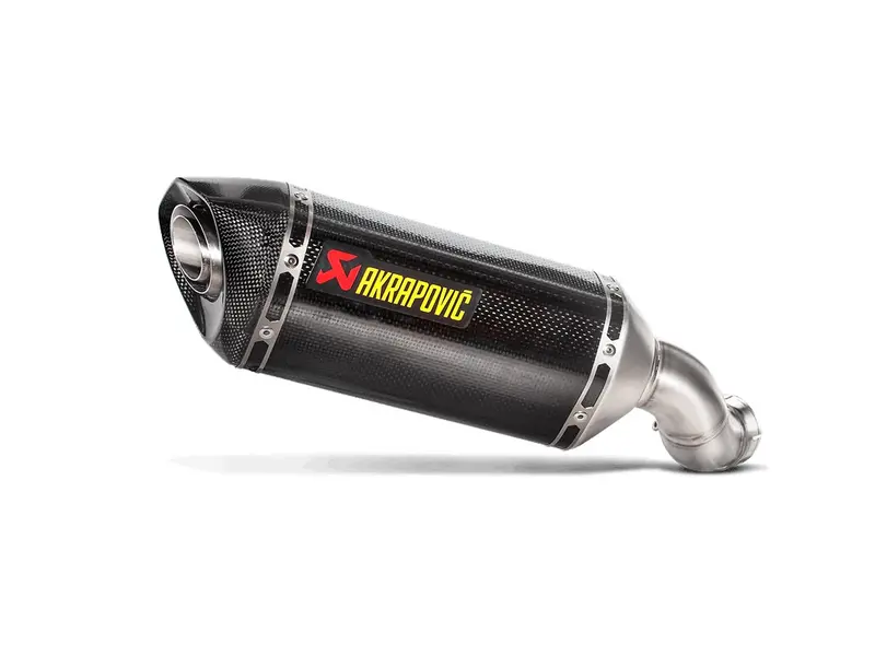 Kawasaki Z900 - (2020-2024) Akrapovic Carbon Silencer Slip-On Kit - Hexagonal - Road Legal - A2 Models Only 1