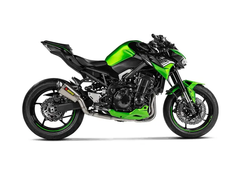 Kawasaki Z900 - (2020-2024) Akrapovic Full System (Titanium Silencer & Stainless Header) - Race 1