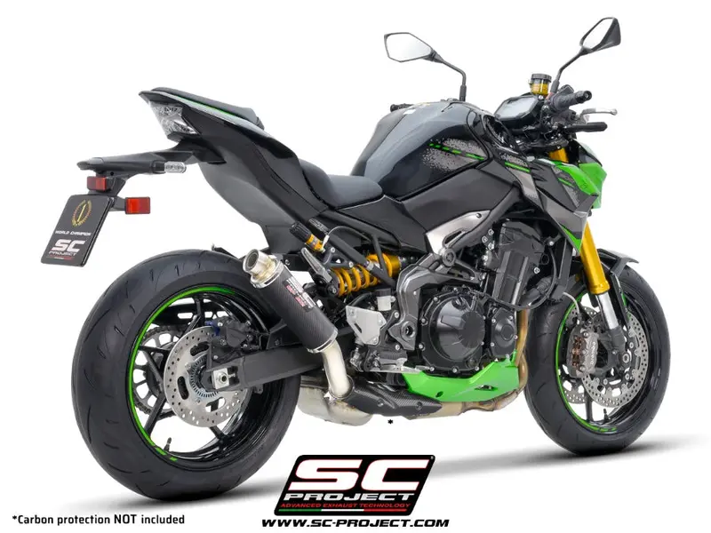 Kawasaki Z900 - 2020 - 2024 – Sc-Project Gp-M2 Carbon Fibre Exhaust 1