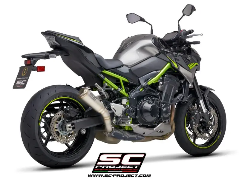 Kawasaki Z900 - 2020 – Sc-Project S1-Gp Titanium Exhaust 1