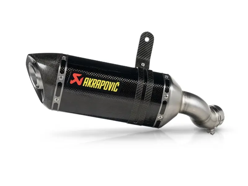 Kawasaki Z900 - (2025-2026) Akrapovic Carbon Silencer Slip-On Kit - Hexagonal - Road Legal 1