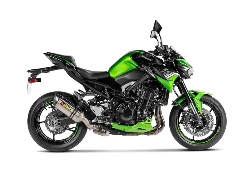 Kawasaki Z900 - (2025-2026) Akrapovic Titanium Silencer Slip-On Kit - Hexagonal - Road Legal 2